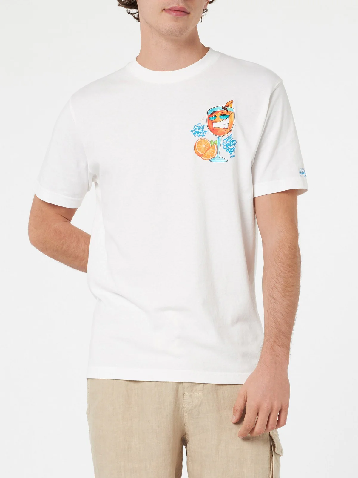MC2 SAINT BARTH T-Shirt e Polo Uomo  TSHIRT MAN 03468F Bianco - Image 3