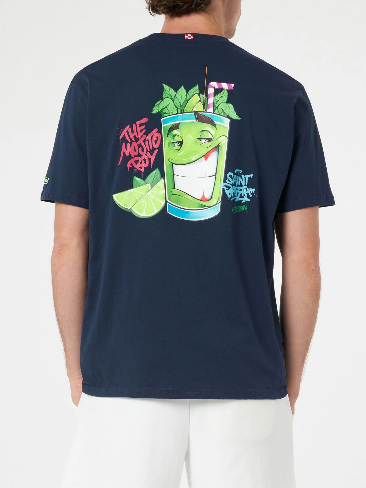 MC2 SAINT BARTH T-Shirt e Polo Uomo  TSHIRT MAN 03471F Blu - Image 4