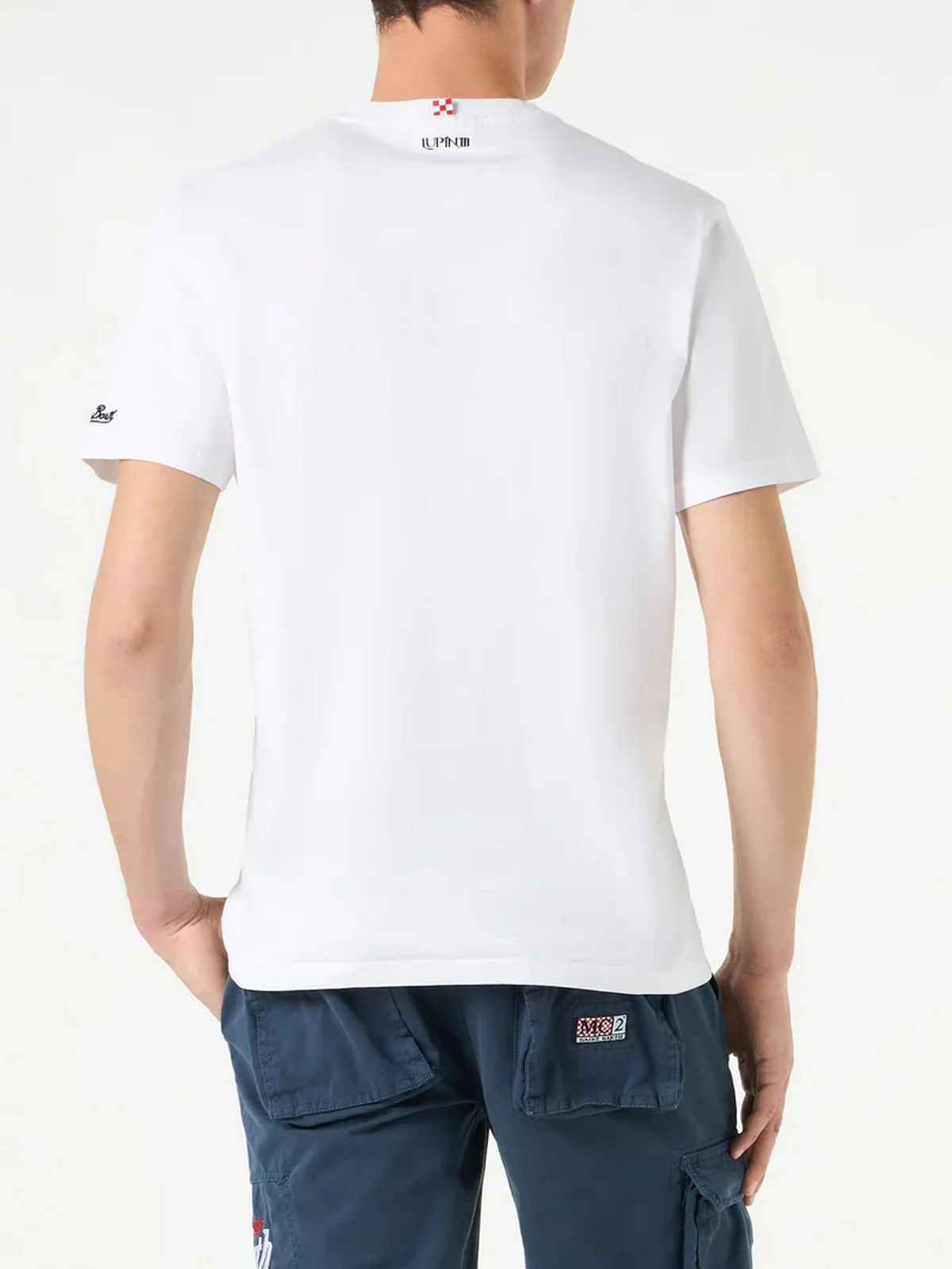 MC2 SAINT BARTH T-Shirt e Polo Uomo  TSHIRT MAN 03473F Bianco - Image 4