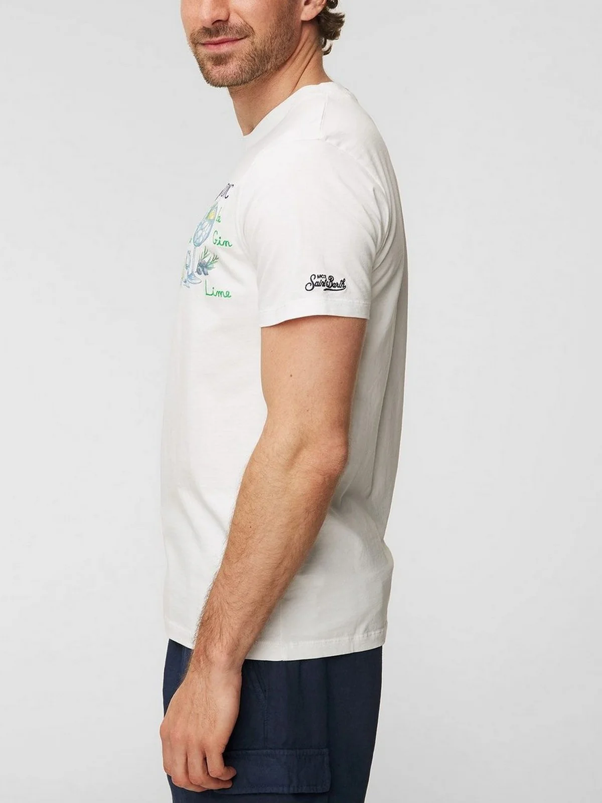 MC2 SAINT BARTH T-Shirt e Polo Uomo  TSHIRT MAN 03553F Bianco - Image 3