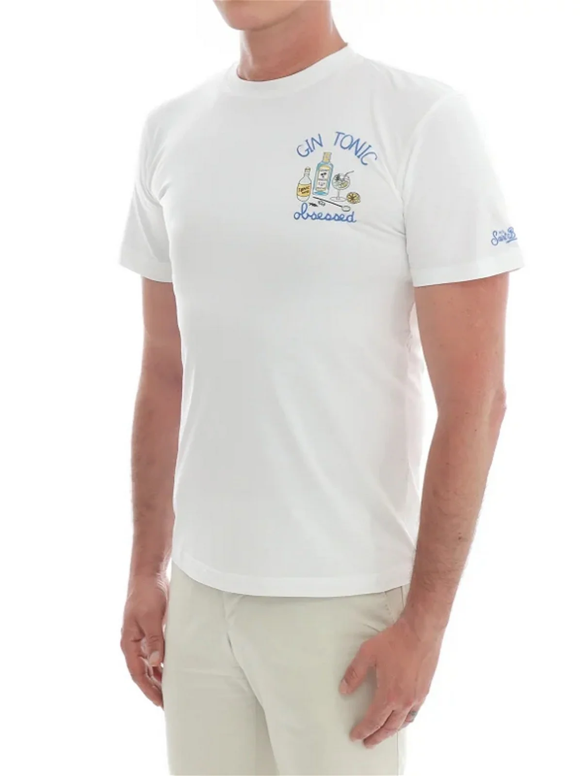 MC2 SAINT BARTH T-Shirt e Polo Uomo  TSHIRT MAN 03568F Bianco - Image 3