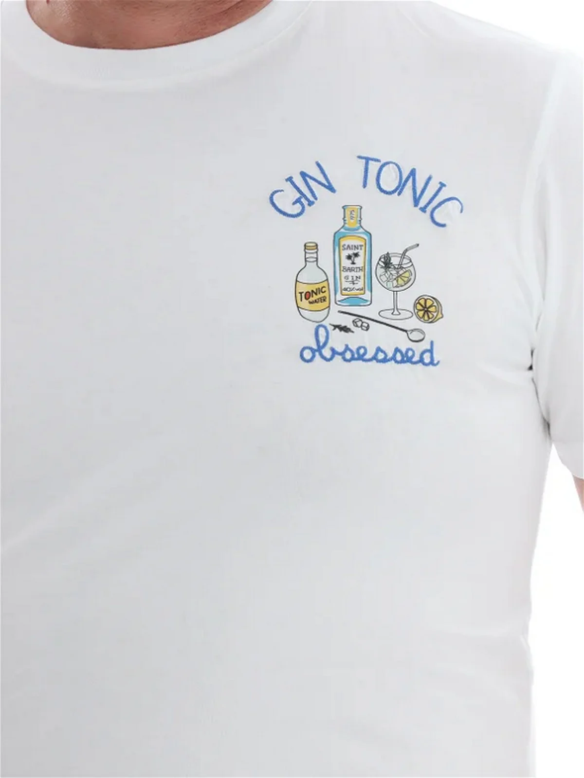 MC2 SAINT BARTH T-Shirt e Polo Uomo  TSHIRT MAN 03568F Bianco - Image 5