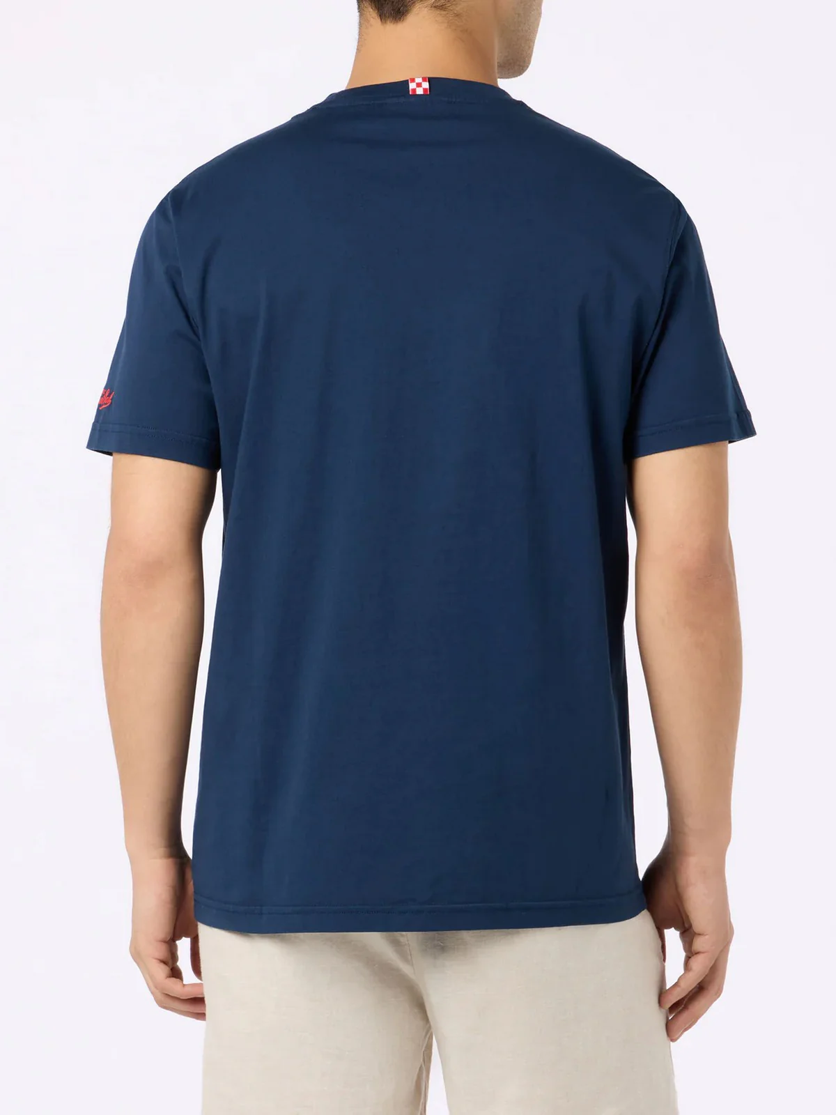 MC2 SAINT BARTH T-Shirt e Polo Uomo  TSHIRT MAN 03573F COCKTAIL SPRITZ 61 EMB - Image 4