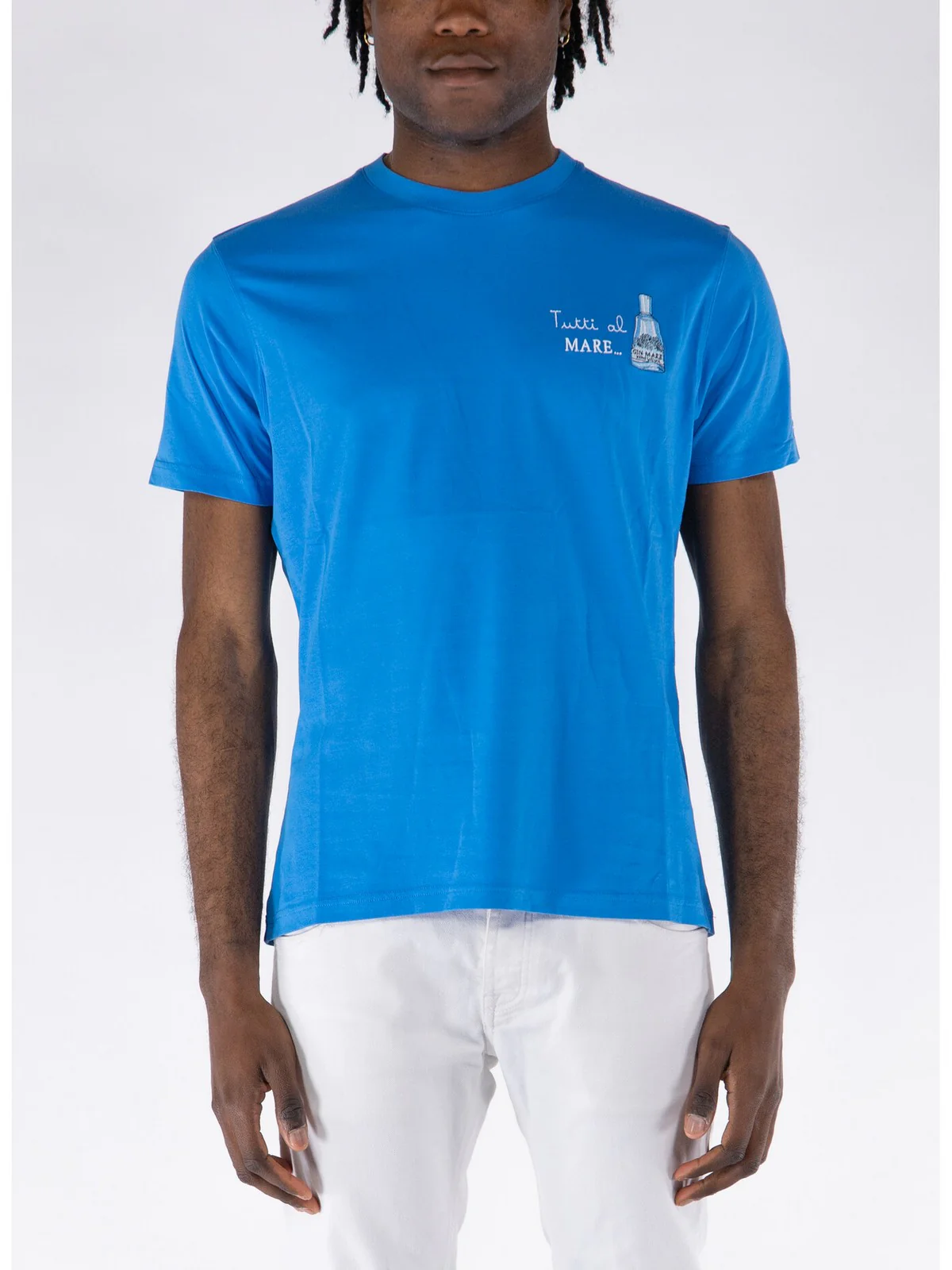 MC2 SAINT BARTH T-Shirt e Polo Uomo  TSHIRT MAN 03789F Blu - Image 2