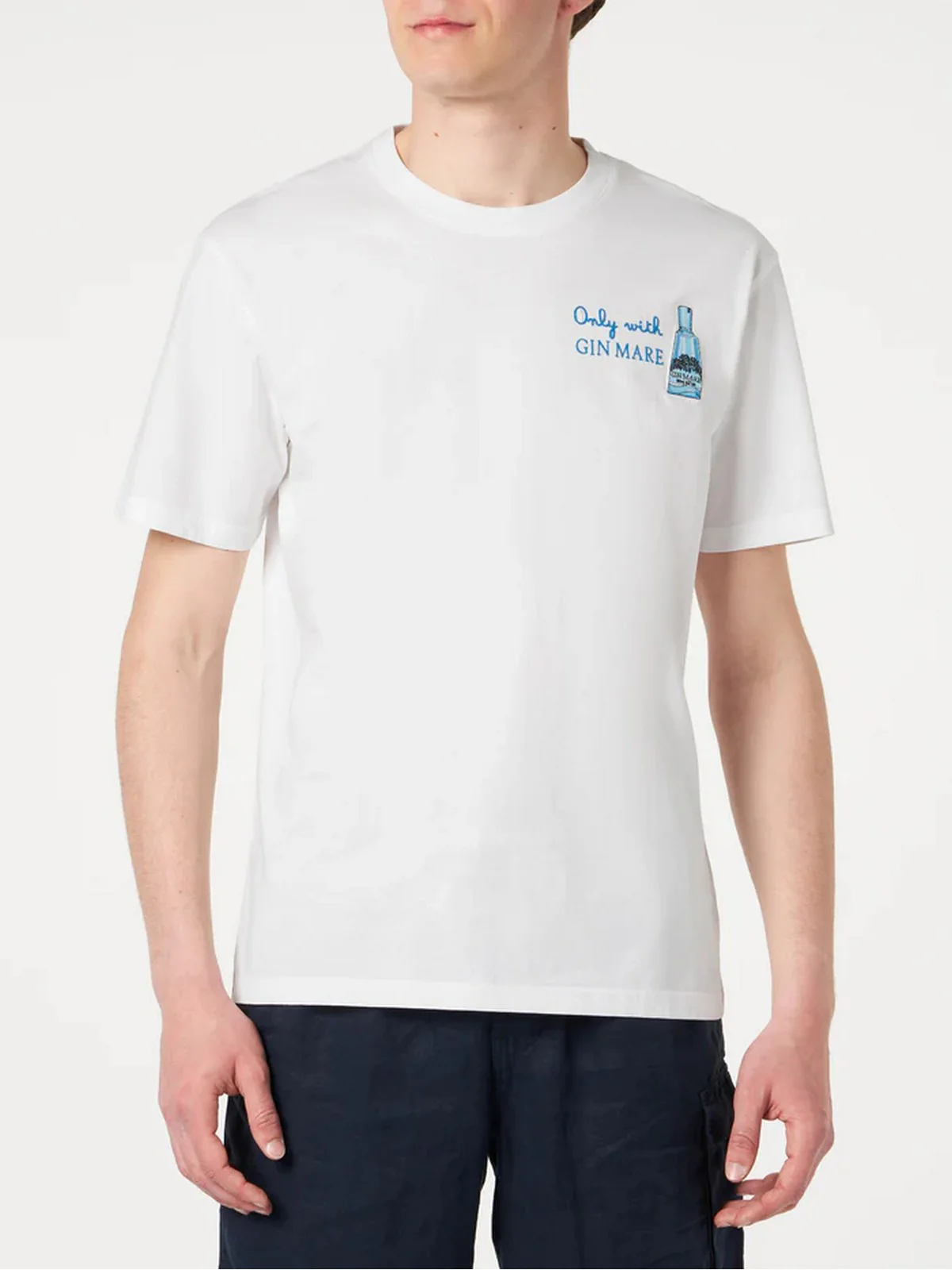 MC2 SAINT BARTH T-Shirt e Polo Uomo TSHIRT MAN 03800F Bianco - Image 3