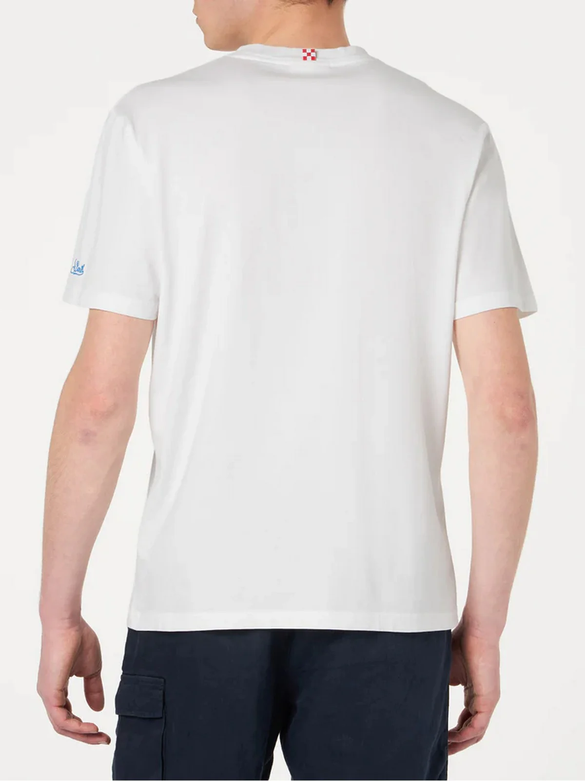 MC2 SAINT BARTH T-Shirt e Polo Uomo TSHIRT MAN 03800F Bianco - Image 4