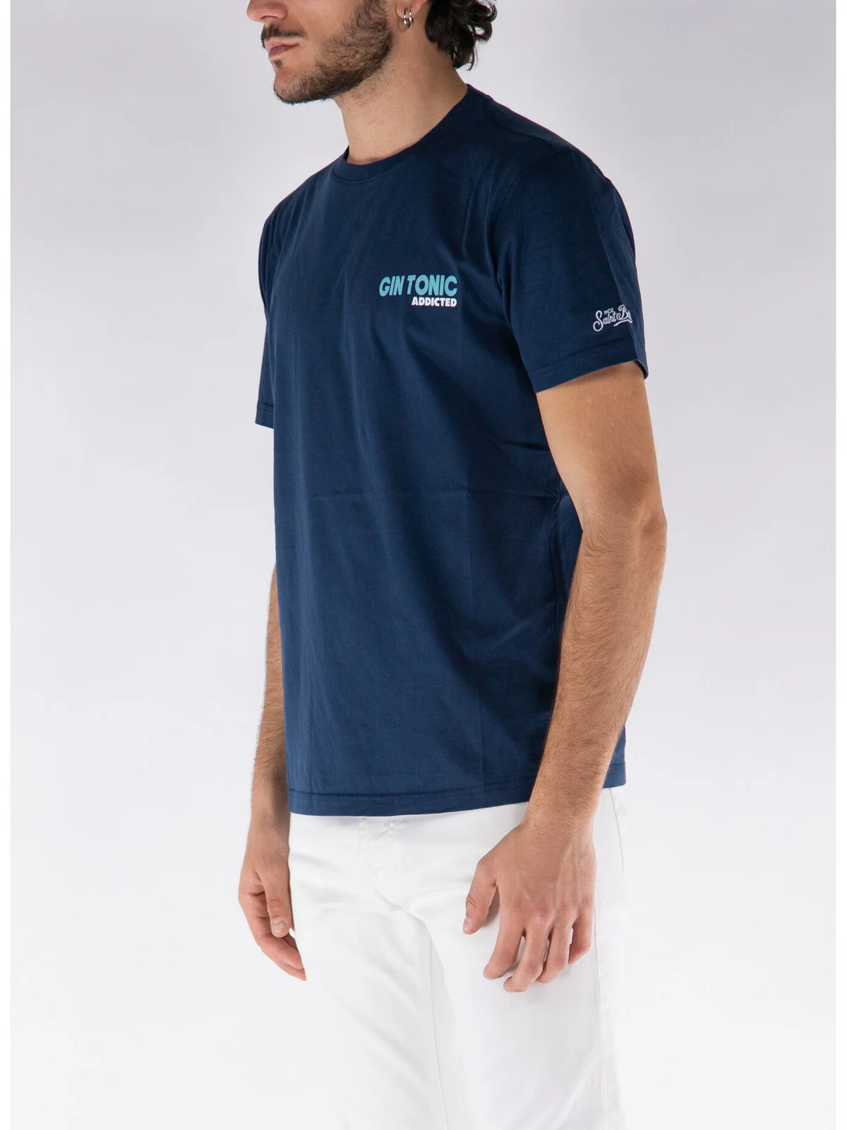 MC2 SAINT BARTH T-Shirt e Polo Uomo  TSHIRT MAN 04043F Blu - Image 3