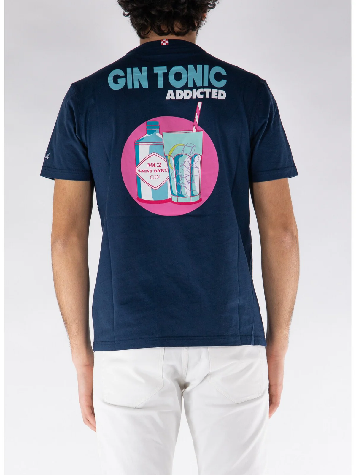 MC2 SAINT BARTH T-Shirt e Polo Uomo  TSHIRT MAN 04043F Blu - Image 4