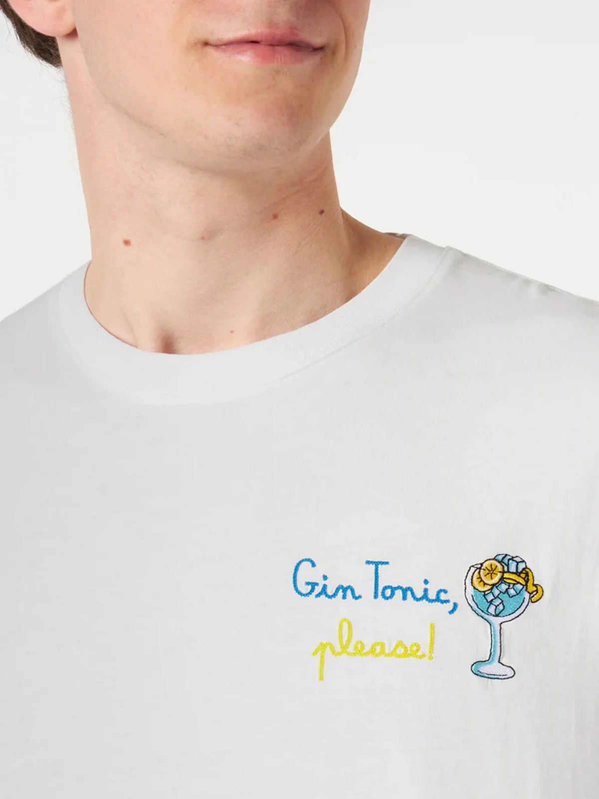 MC2 SAINT BARTH T-Shirt e Polo Uomo  TSHIRT MAN 04156F Bianco - Image 2