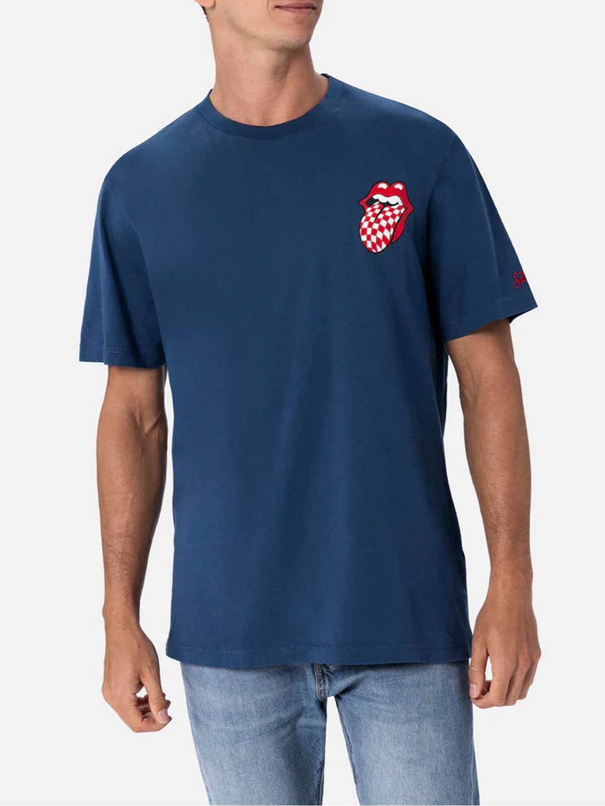 MC2 SAINT BARTH T-Shirt e Polo Uomo  TSHIRT MAN 04266F Blu - Image 2