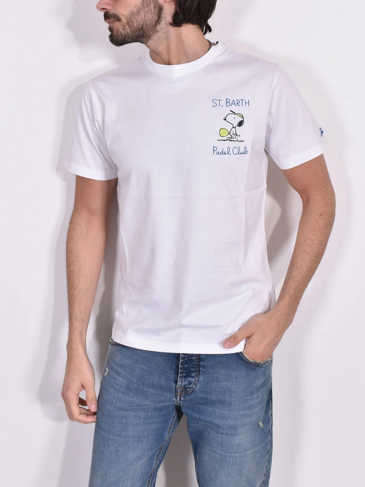 MC2 SAINT BARTH T-Shirt e Polo Uomo  TSHIRT MAN 04454F Bianco - Image 2
