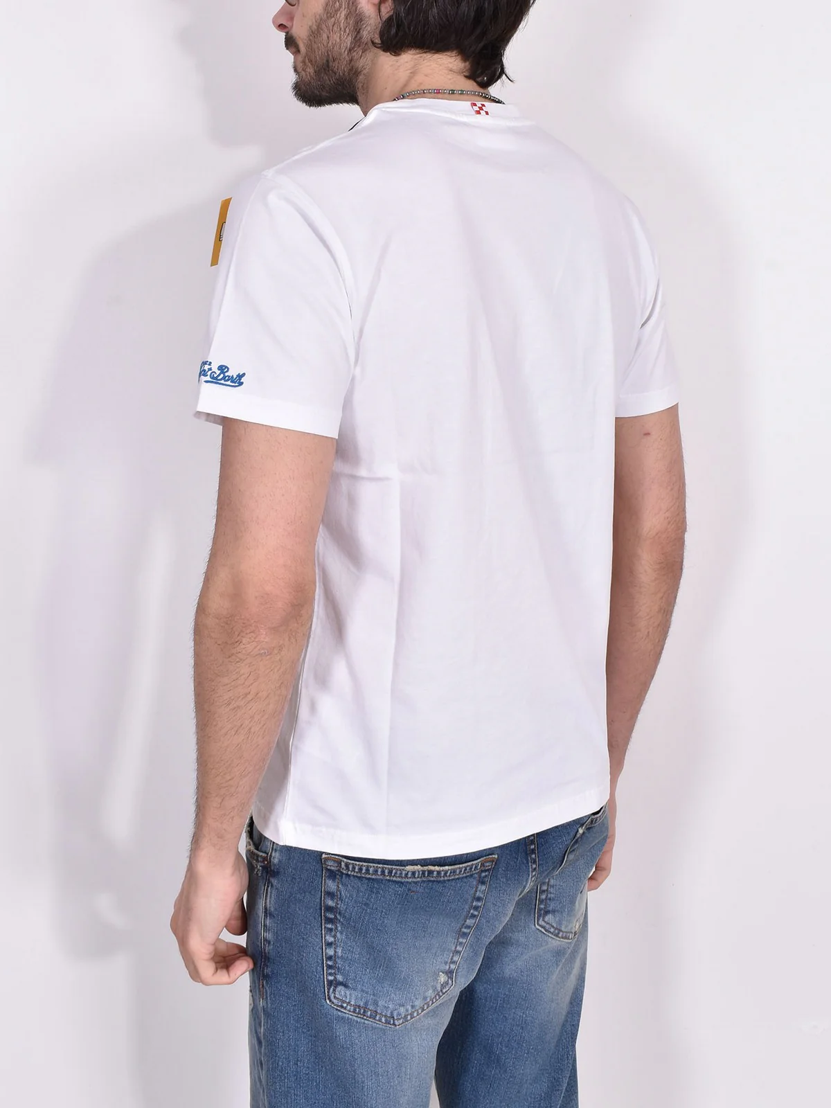 MC2 SAINT BARTH T-Shirt e Polo Uomo  TSHIRT MAN 04454F Bianco - Image 3