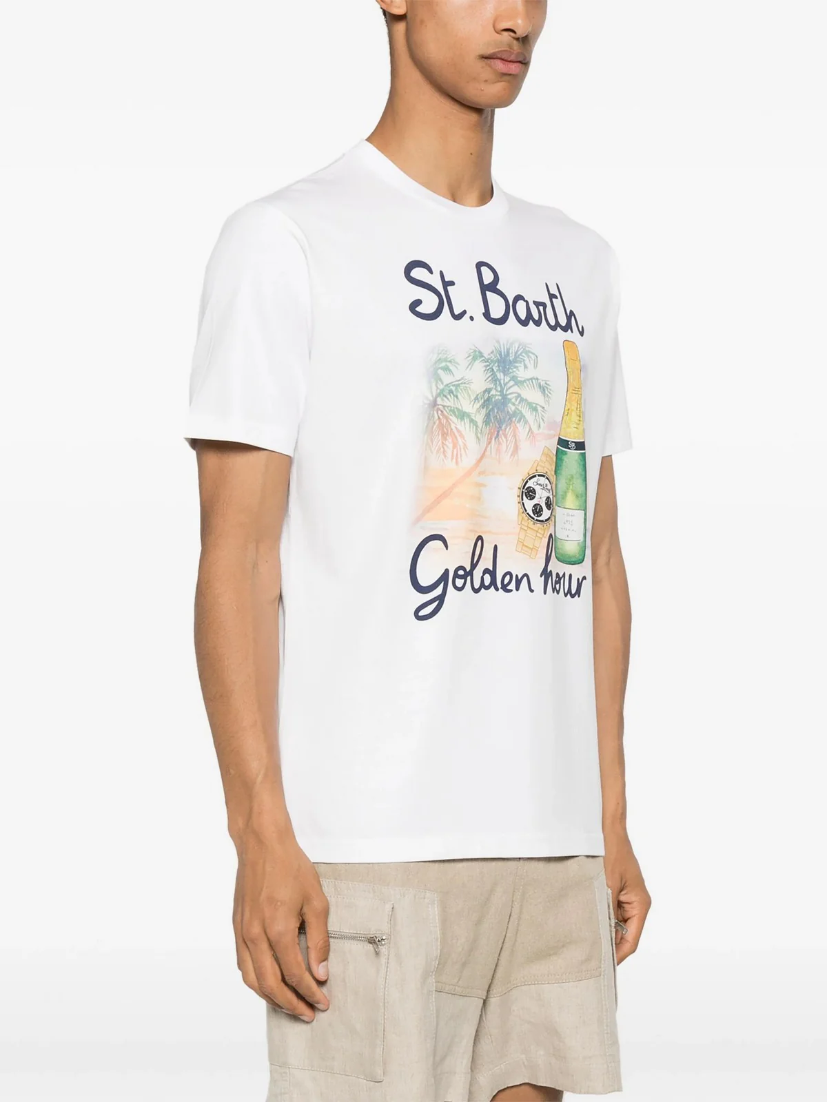 MC2 SAINT BARTH T-Shirt e Polo Uomo  TSHIRT MAN 04519F Bianco - Image 2