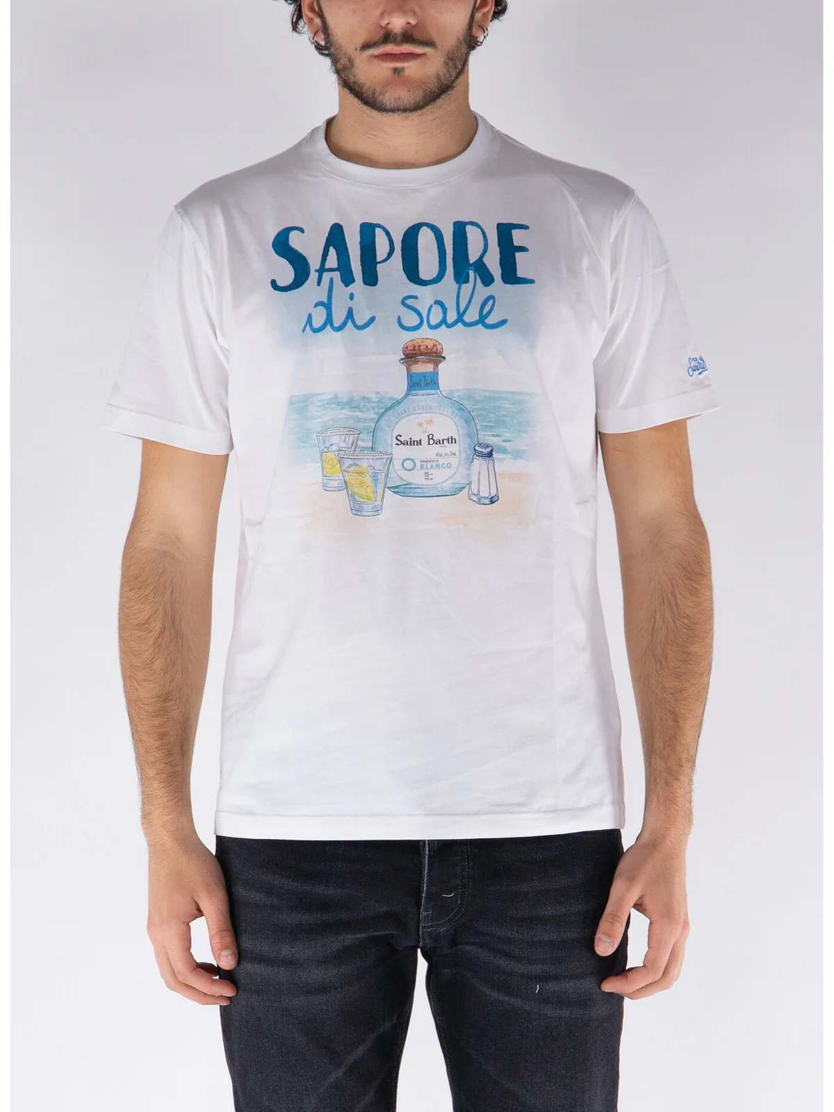 MC2 SAINT BARTH T-Shirt e Polo Uomo  TSHIRT MAN 04529F Bianco - Image 4