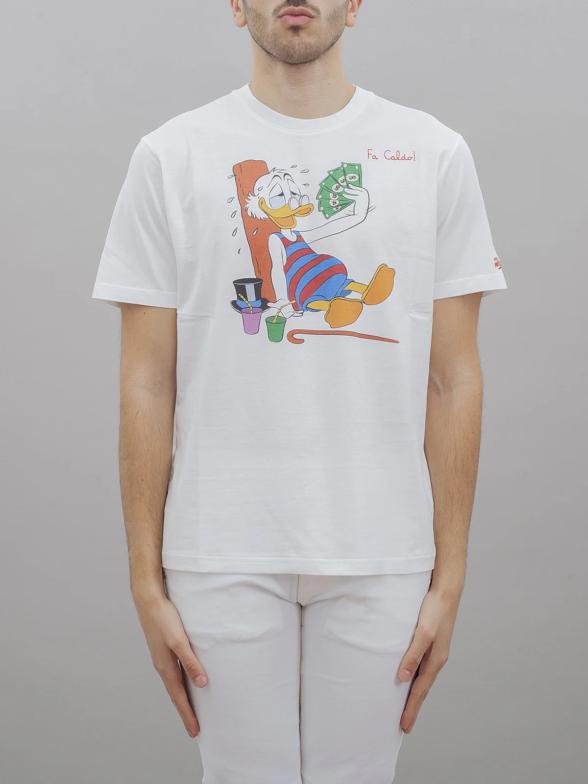 MC2 SAINT BARTH T-Shirt e Polo Uomo  TSHIRT MAN 04829F Bianco - Image 2