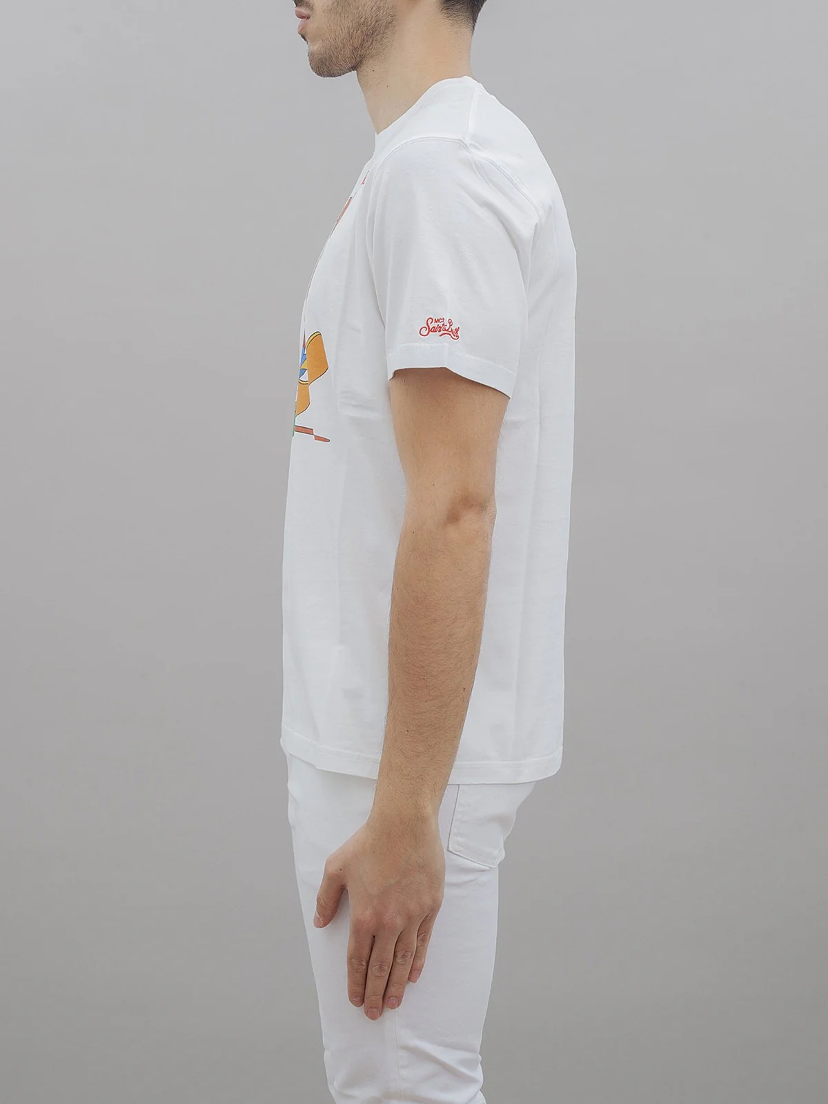 MC2 SAINT BARTH T-Shirt e Polo Uomo  TSHIRT MAN 04829F Bianco - Image 3