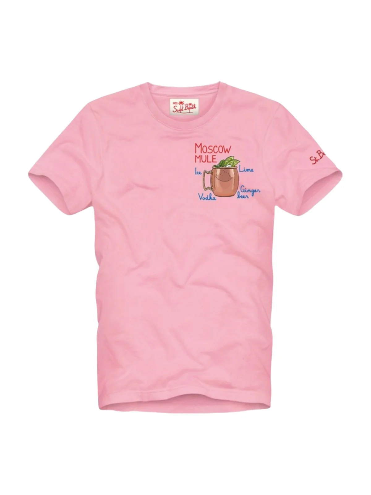 MC2 SAINT BARTH T-Shirt e Polo Uomo TSHIRT MAN 06403D Rosa