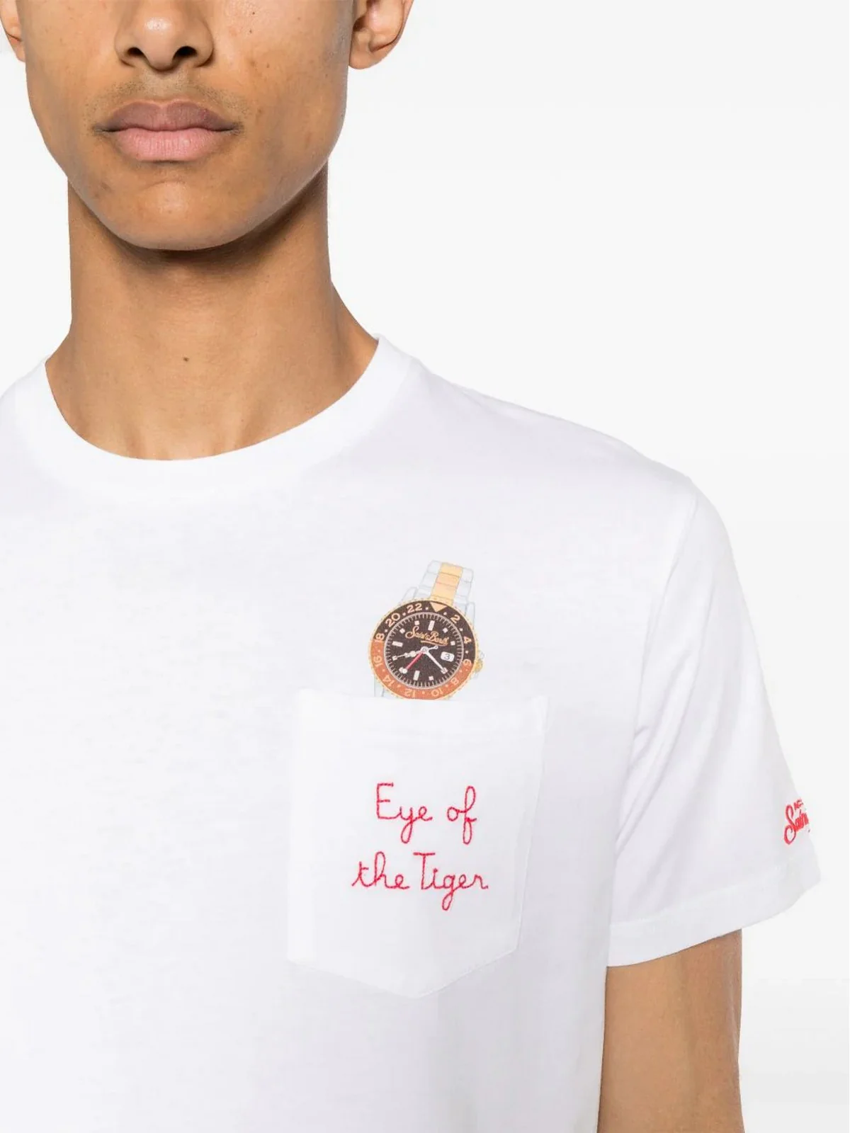 MC2 SAINT BARTH T-shirt Uomo  AUSTIN 02514H EYE TIGER 01N EMB - Image 2