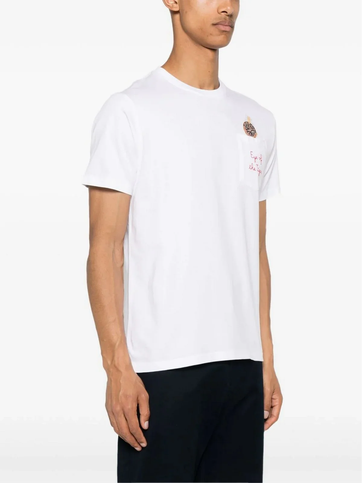 MC2 SAINT BARTH T-shirt Uomo  AUSTIN 02514H EYE TIGER 01N EMB - Image 3