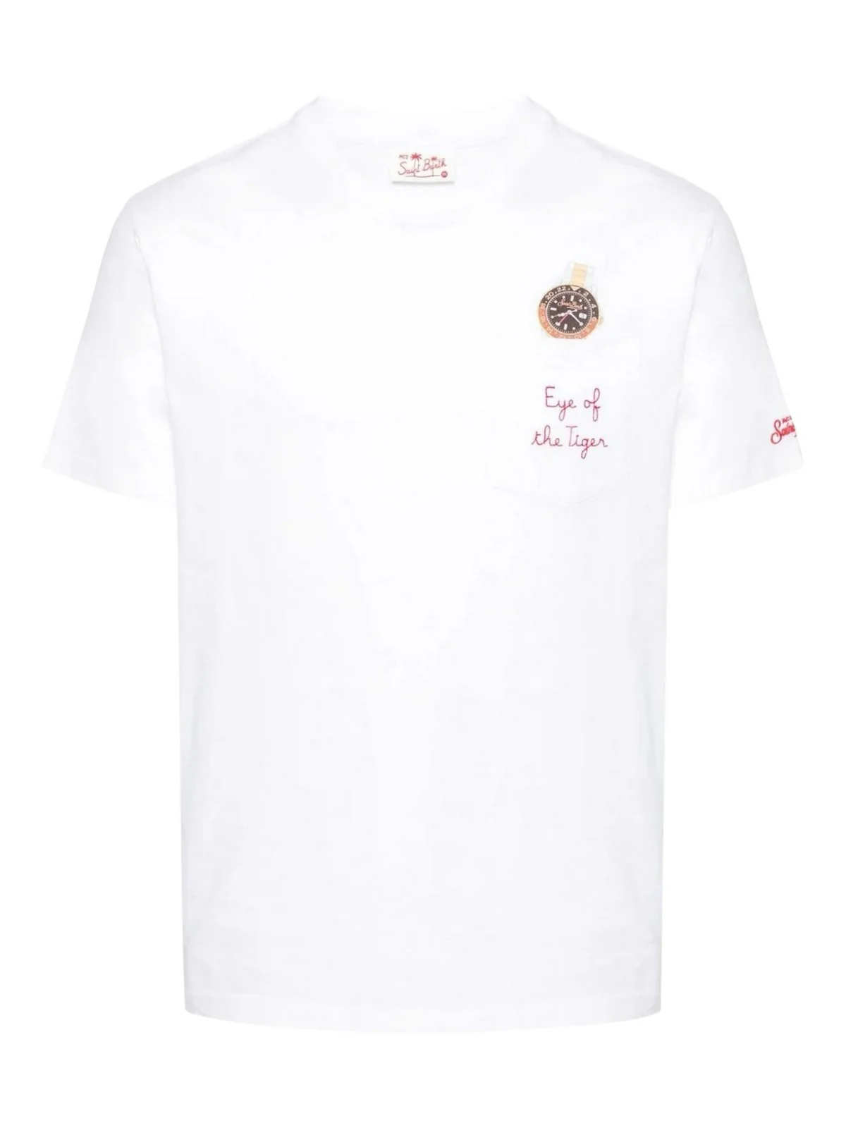 MC2 SAINT BARTH T-shirt Uomo  AUSTIN 02514H EYE TIGER 01N EMB - Image 5