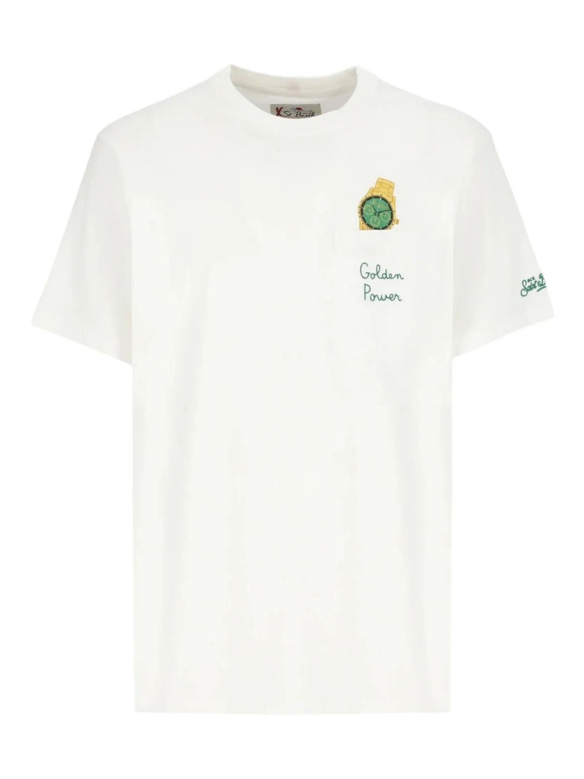 MC2 SAINT BARTH T-shirt Uomo  AUSTIN 02517H Bianco - Image 4