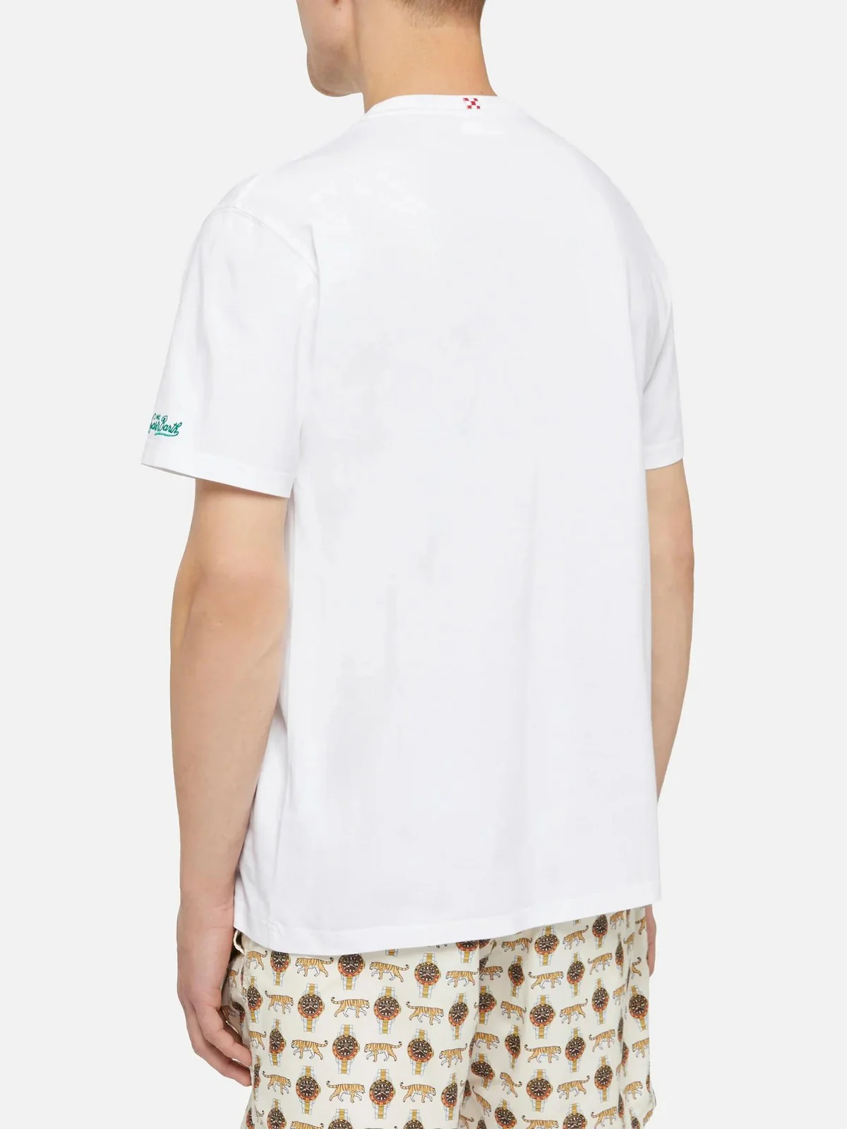 MC2 SAINT BARTH T-shirt Uomo  AUSTIN 04344L GOLDEN POWER 01N EMB - Image 4