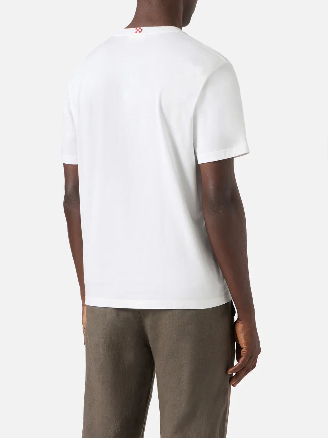 MC2 SAINT BARTH T-shirt Uomo  AUSTIN 04354L TIME IS MONEY 01N EMB - Image 4
