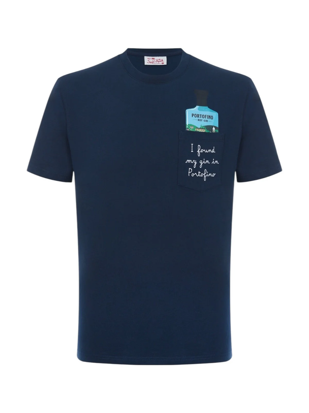 MC2 SAINT BARTH T-shirt Uomo  AUSTIN 04518L DRY GIN 61 EMB - Image 5