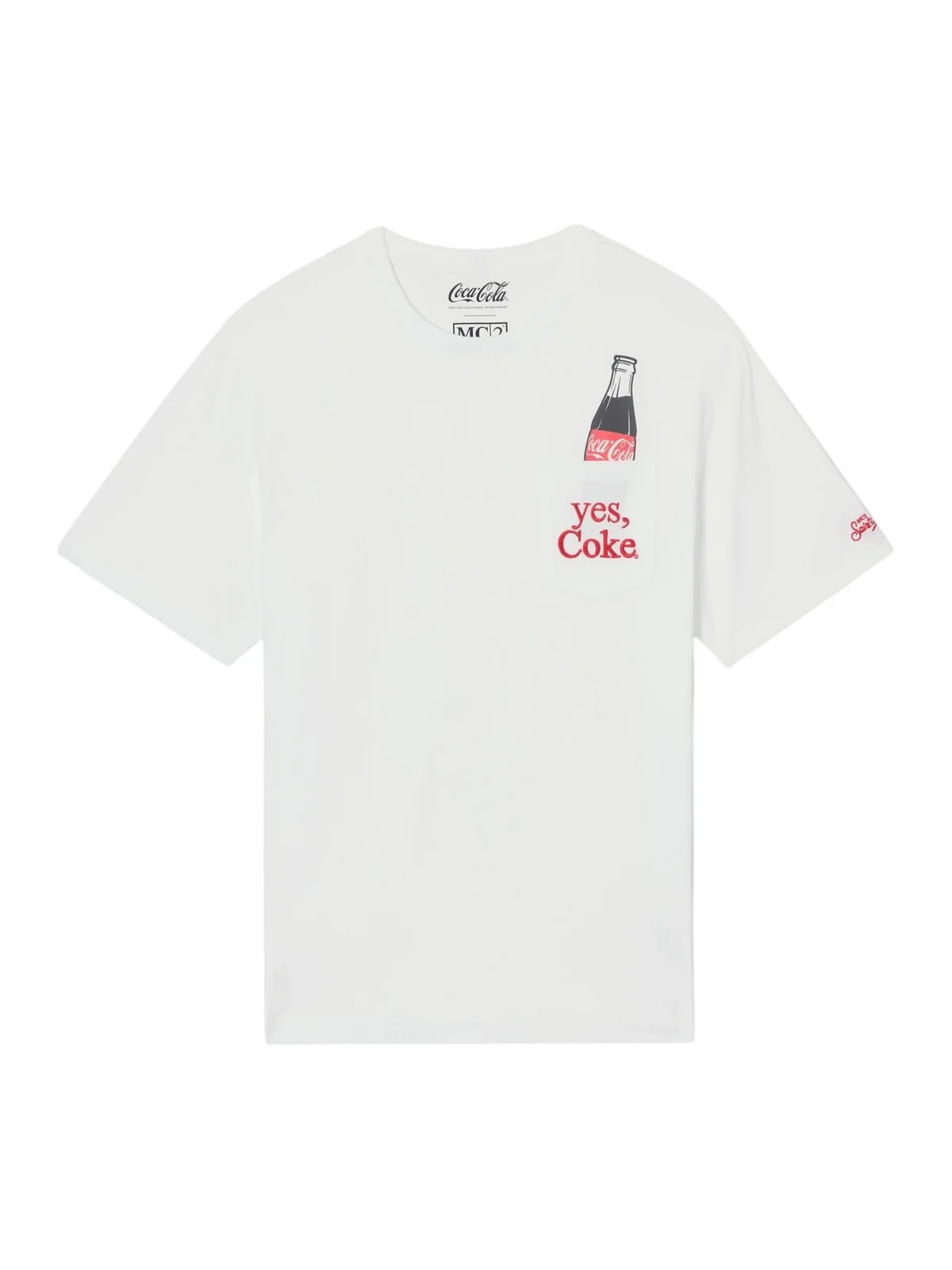 MC2 SAINT BARTH T-shirt Uomo AUSTIN 04565L COKE BOTTLE 01N