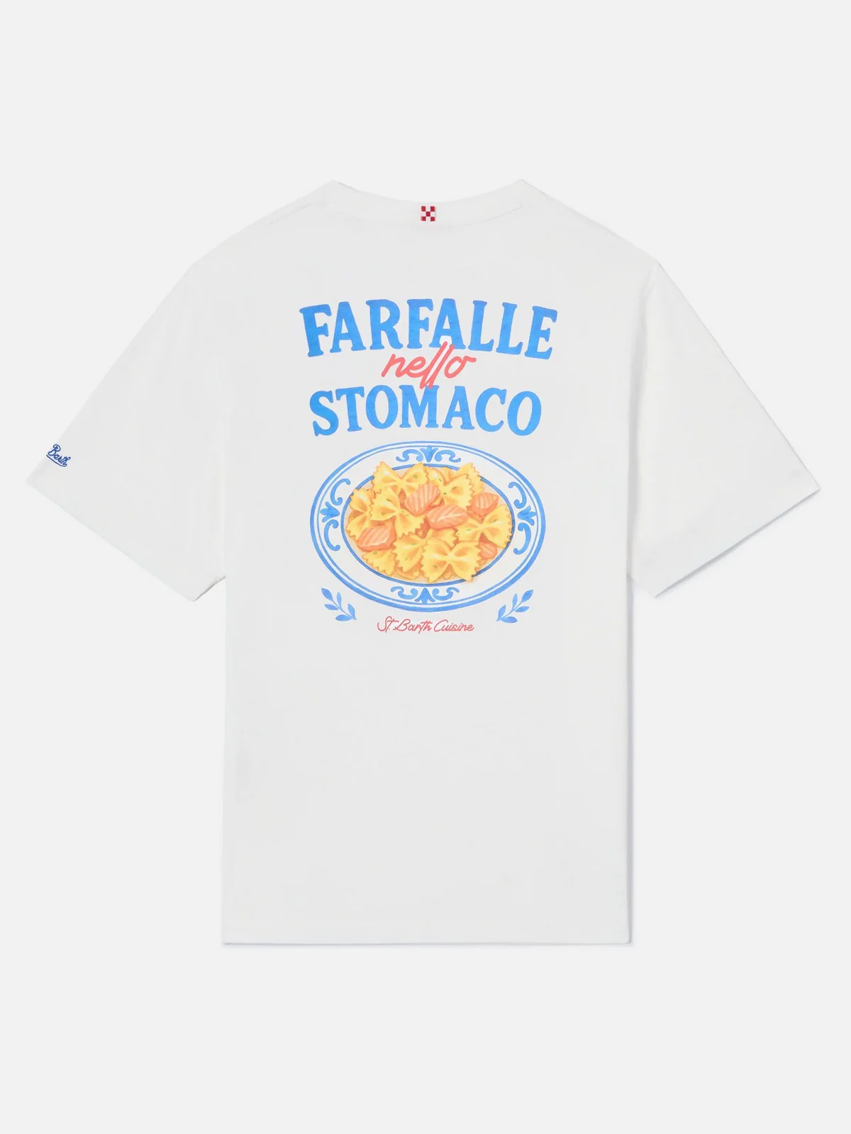 MC2 SAINT BARTH T-shirt Uomo  PORTLAND 02006L FARFALLE STOMACO 01N - Image 2