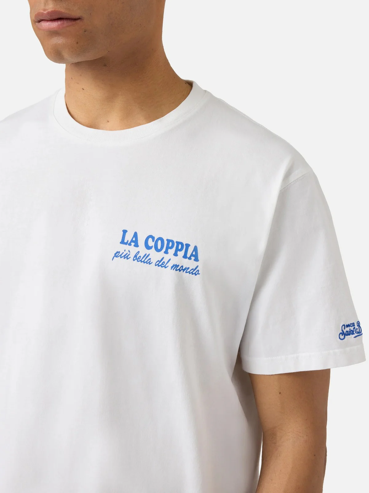 MC2 SAINT BARTH T-shirt Uomo  PORTLAND 04568L COPPIA SCHWEPPES 01N - Image 4