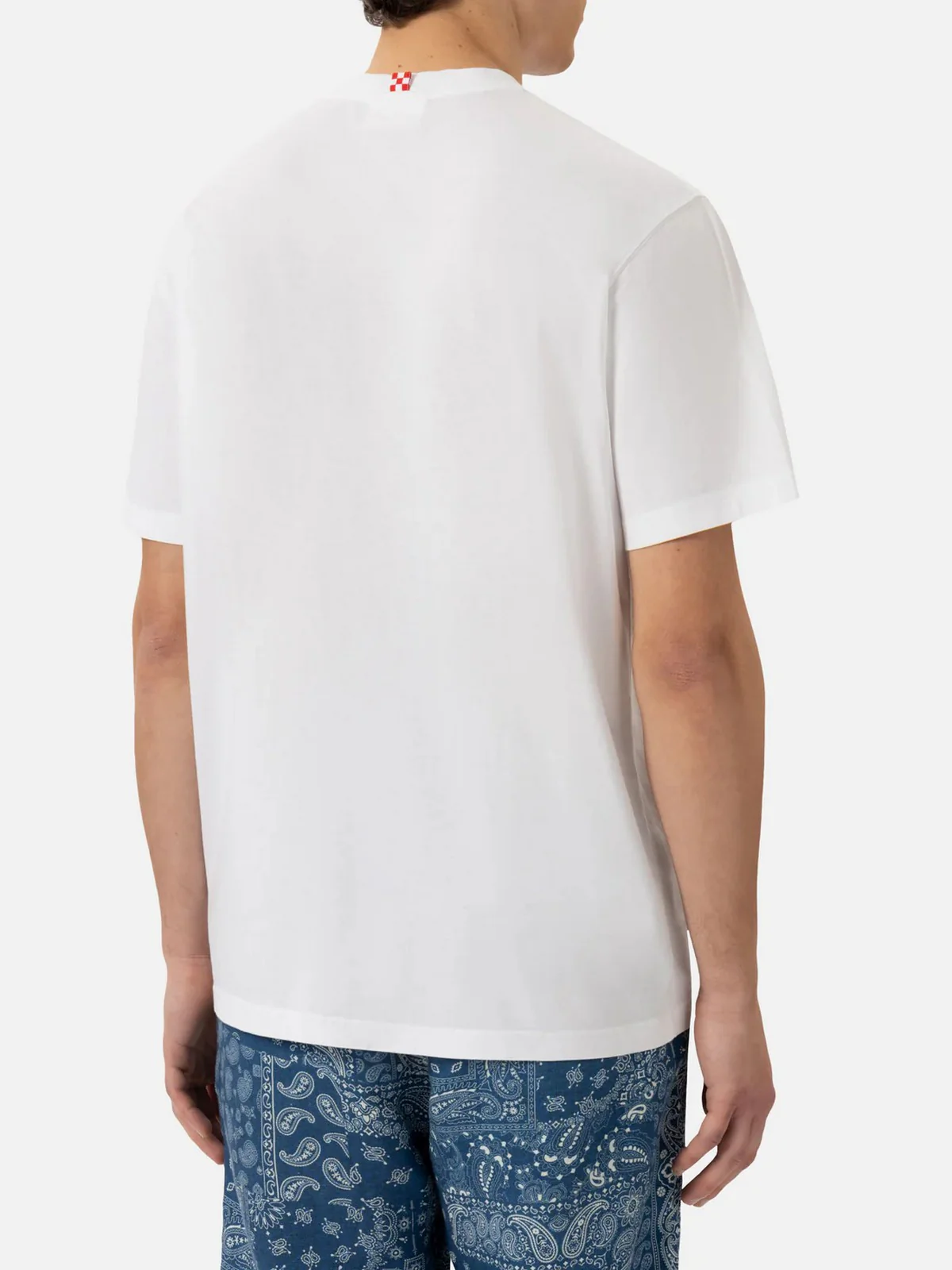 MC2 SAINT BARTH T-shirt Uomo  PORTOFINO 01997L SPRITZ PLEASE 01N EMB - Image 4