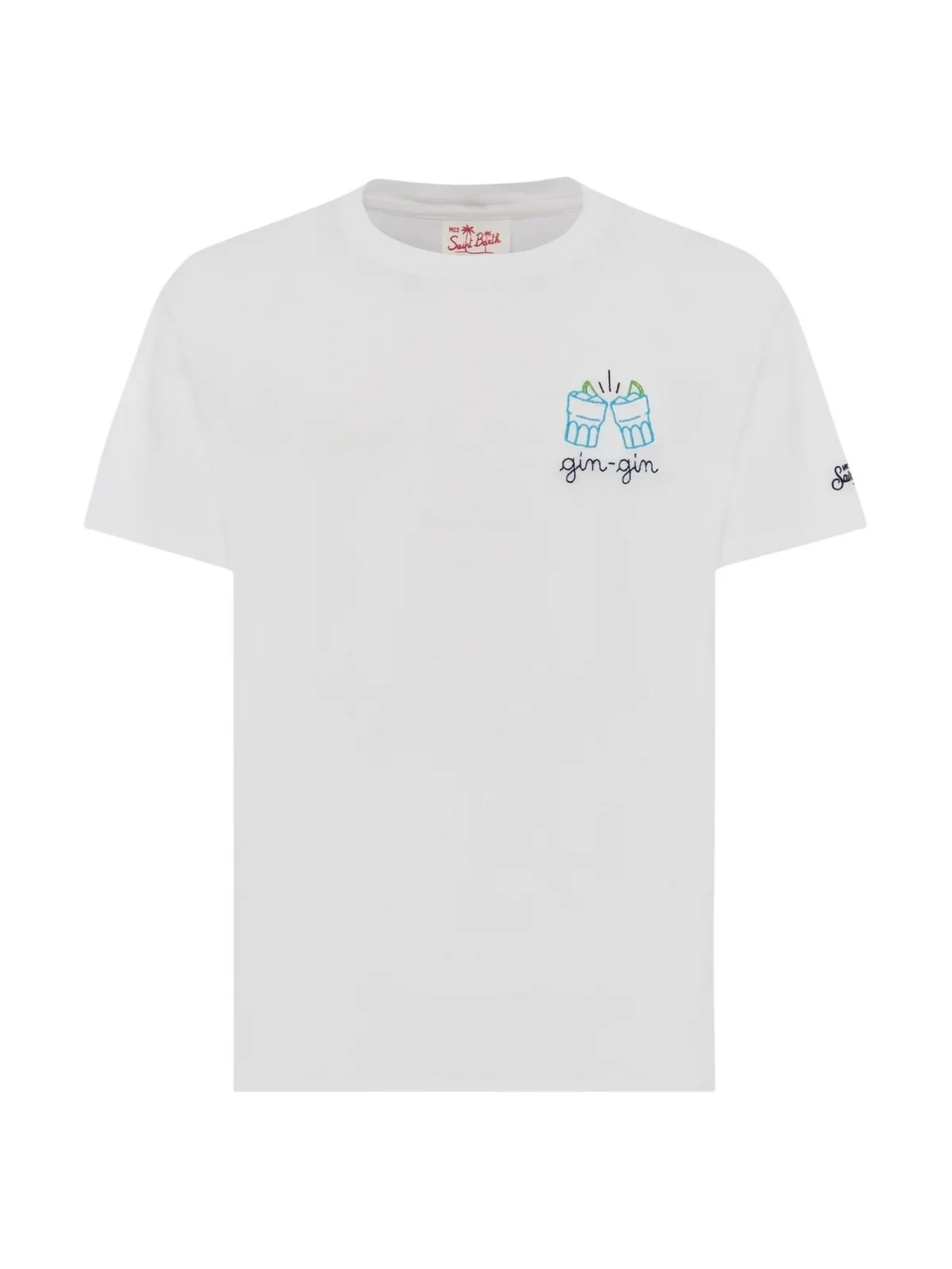MC2 SAINT BARTH T-shirt Uomo PORTOFINO 04379L GIN GIN 01N EMB