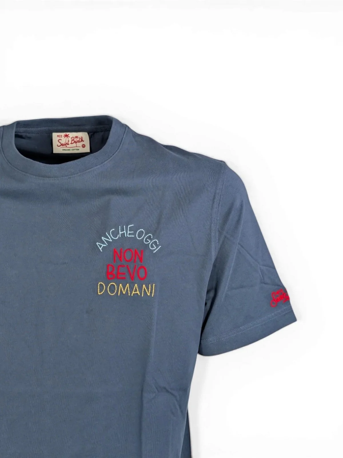 MC2 SAINT BARTH T-shirt Uomo  PORTOFINO 04380L NON BEVO 61 EMB - Image 2