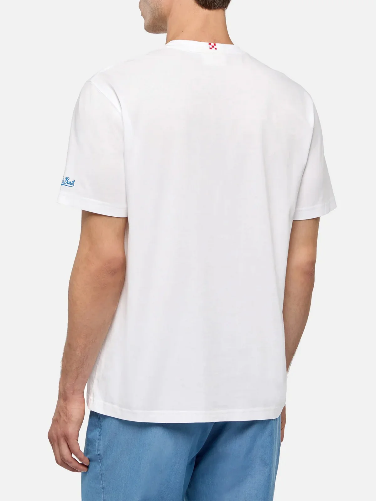 MC2 SAINT BARTH T-shirt Uomo PORTOFINO 04456L GIN GENTE 01N EMB - Image 4
