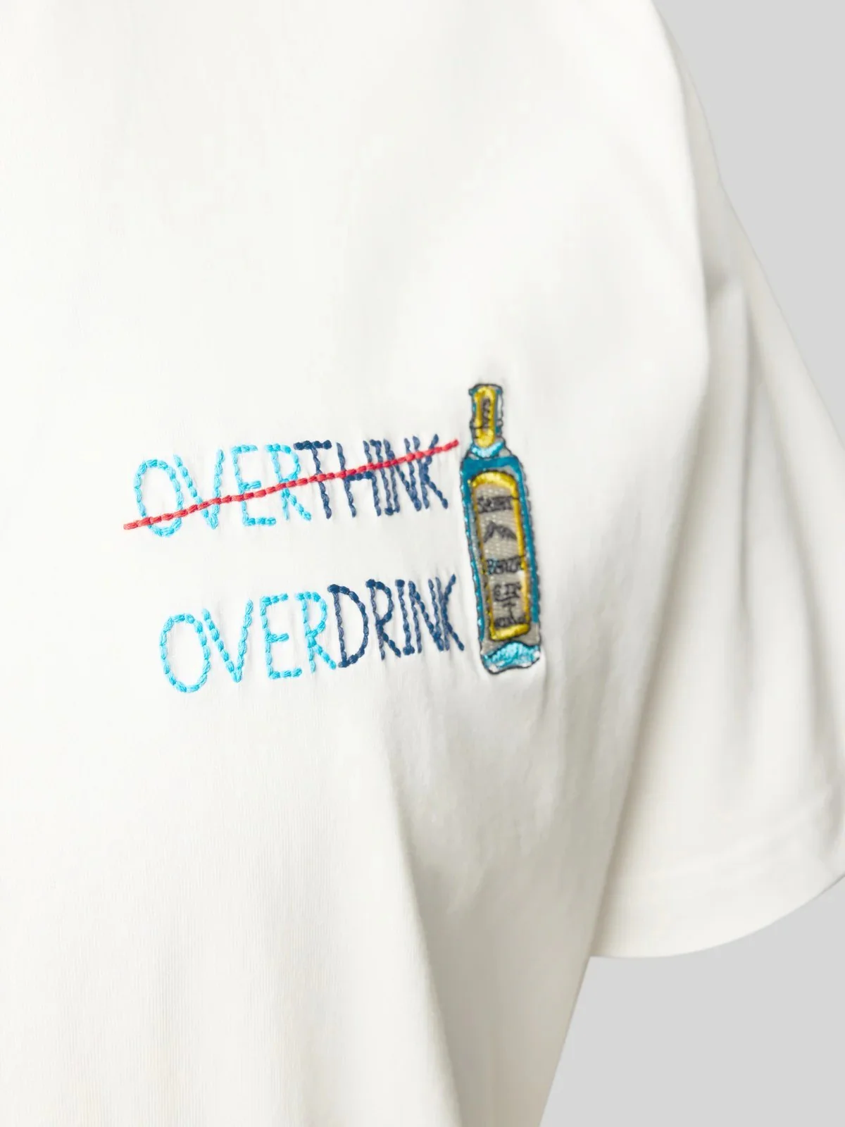 MC2 SAINT BARTH T-shirt Uomo  PORTOFINO 04466L OVERDRINK 01N EMB - Image 2