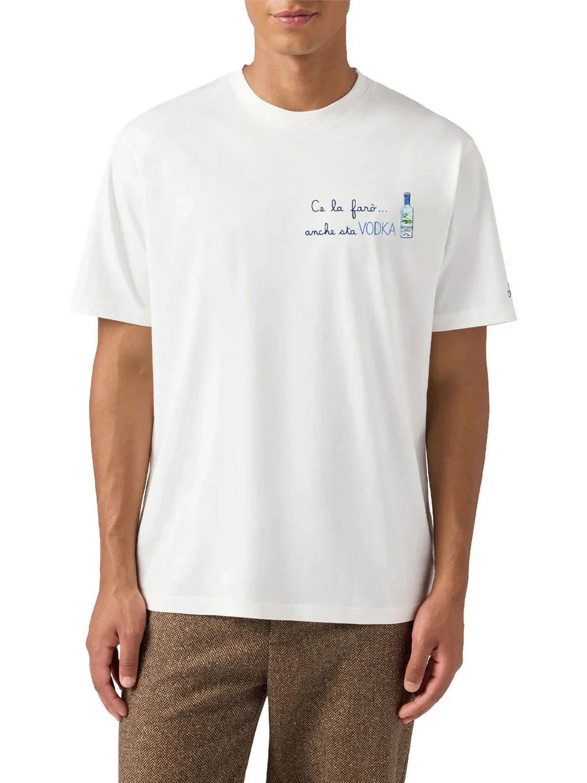 MC2 SAINT BARTH T-shirt Uomo  PORTOFINO 04492L STA VODKA 01N EMB - Image 2