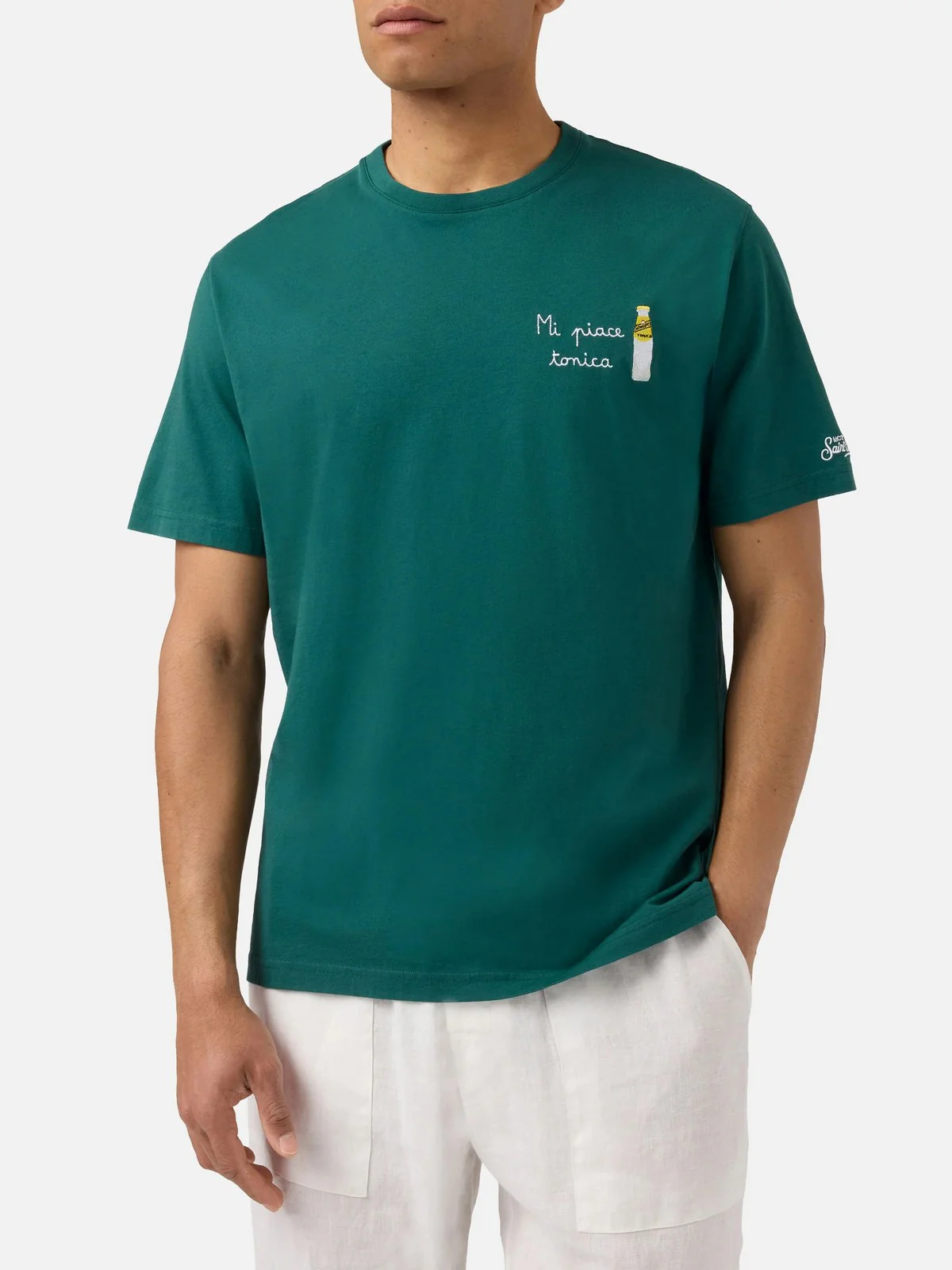 MC2 SAINT BARTH T-shirt Uomo  PORTOFINO 04567L PIACE TONICA 51 EMB - Image 3