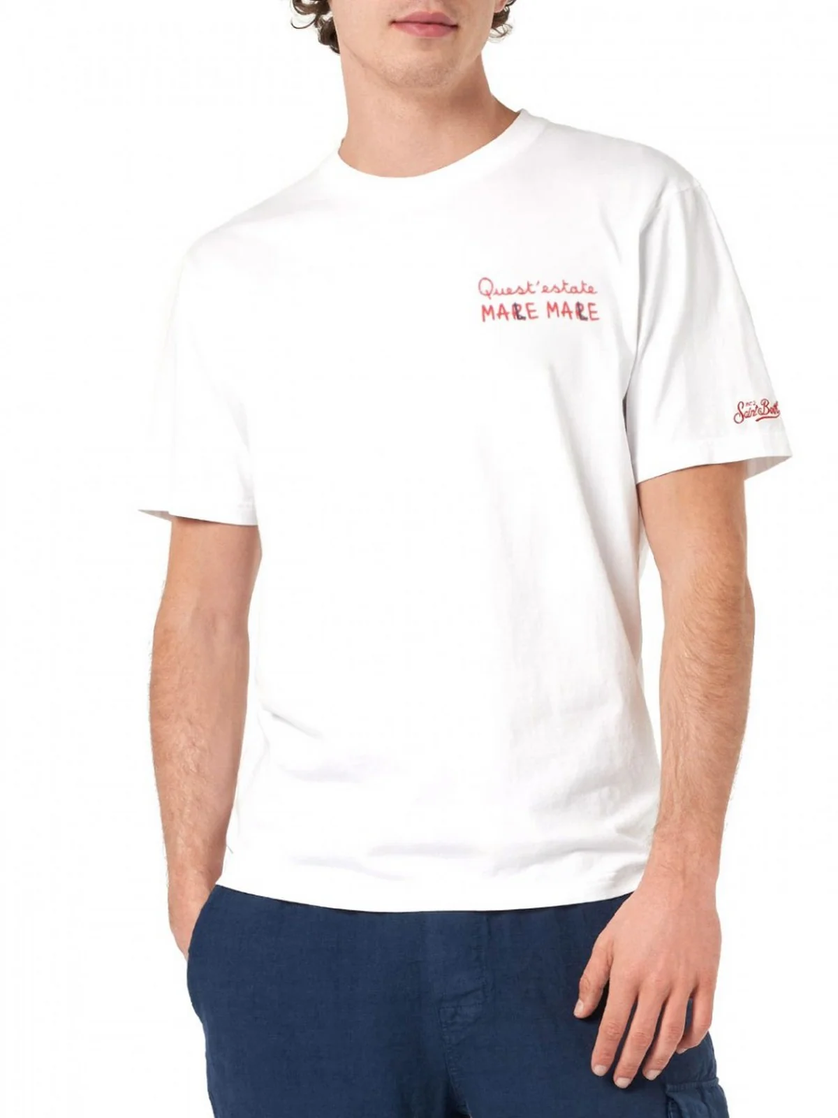 MC2 SAINT BARTH T-shirt Uomo  PORTOFINO 05274H MARE MALE 01 EMB - Image 3