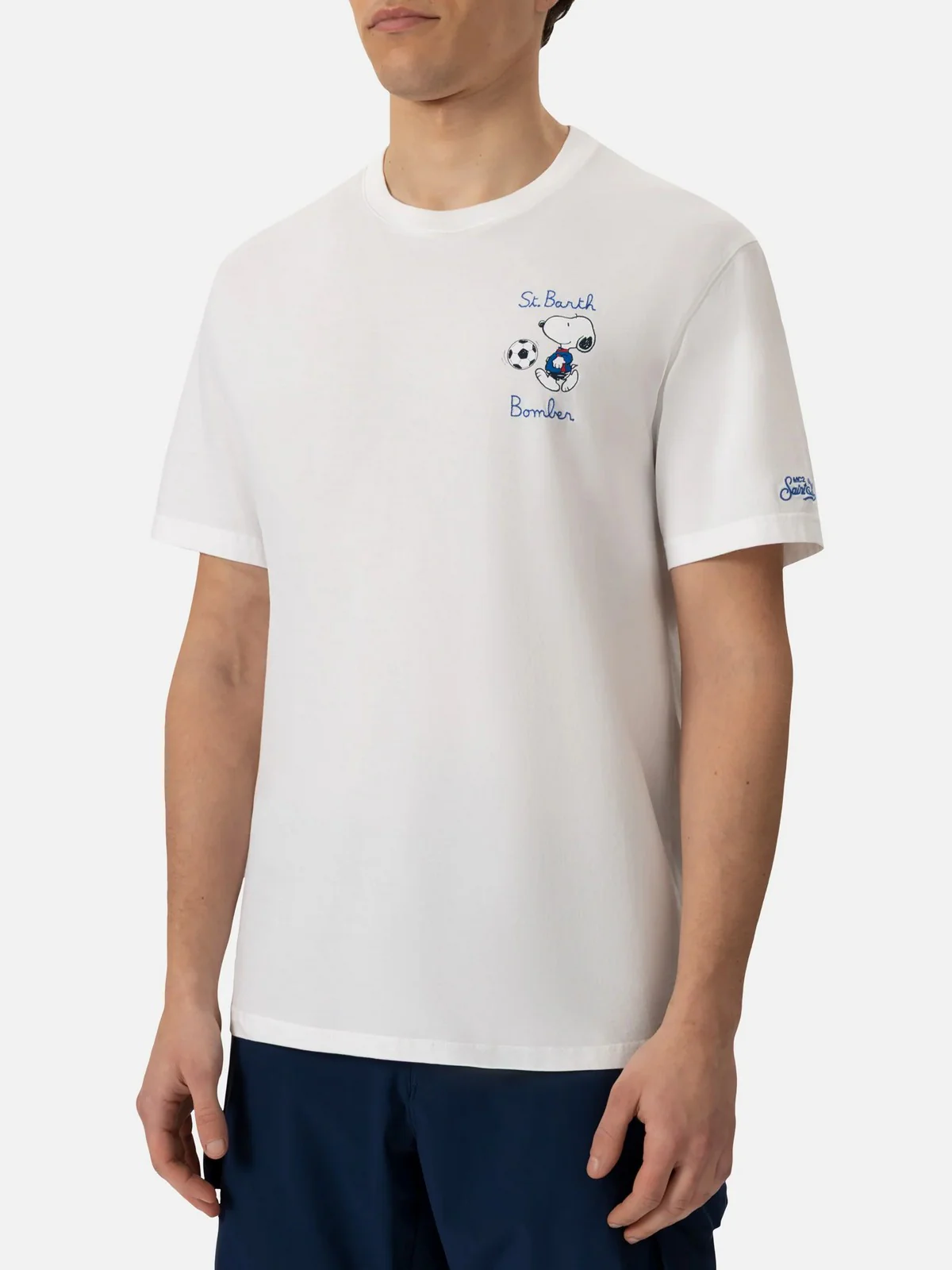 MC2 SAINT BARTH T-shirt Uomo  TSHIRT MAN 02568H Bianco - Image 2
