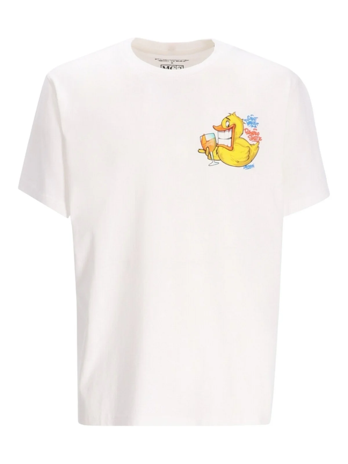 MC2 SAINT BARTH T-shirt Uomo TSHIRT MAN 02946H Bianco