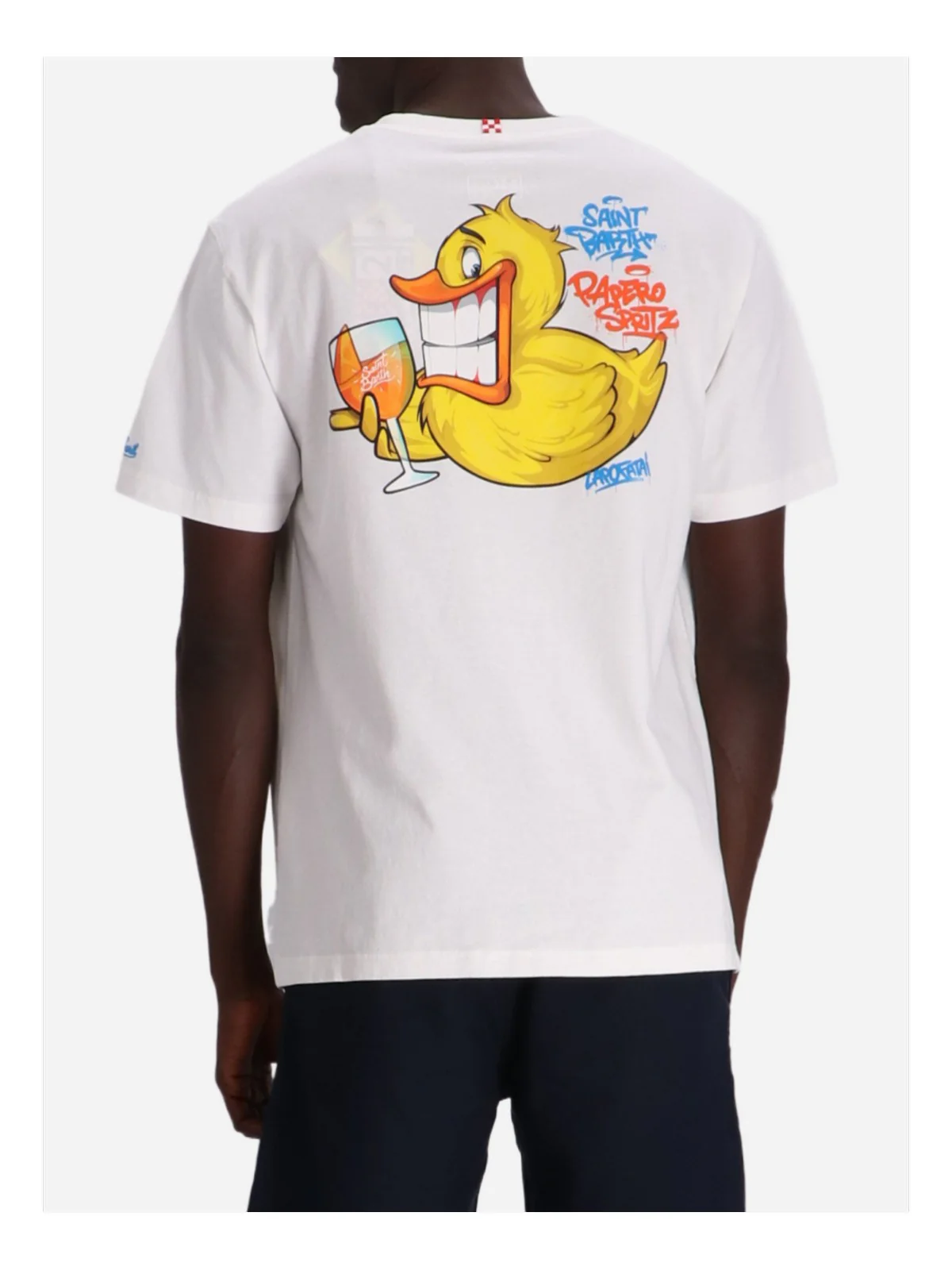 MC2 SAINT BARTH T-shirt Uomo TSHIRT MAN 02946H Bianco - Image 3