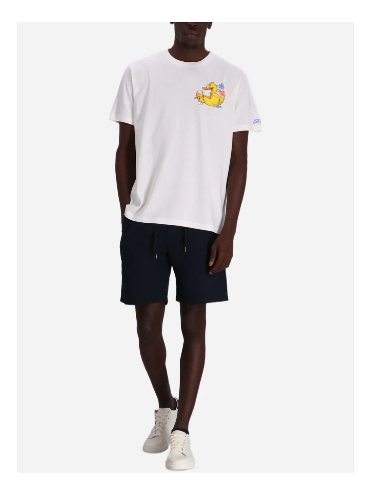 MC2 SAINT BARTH T-shirt Uomo TSHIRT MAN 02946H Bianco - Image 4
