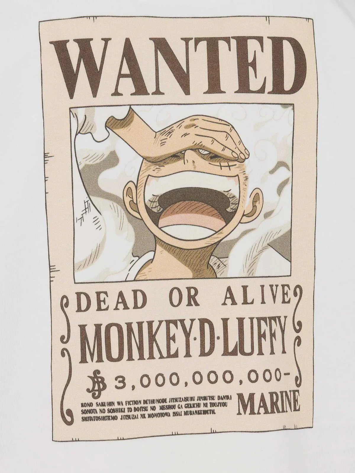 MC2 SAINT BARTH T-shirt Uomo  TSHIRT MAN 04481H ONE PIECE WANTED LUFFY 01N - Image 3