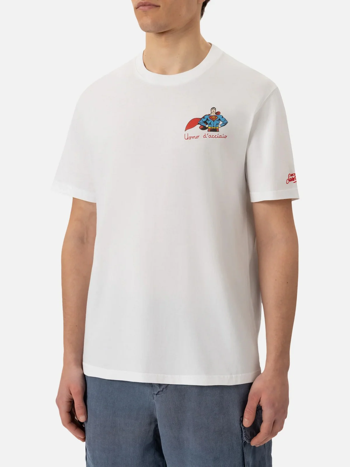 MC2 SAINT BARTH T-shirt Uomo  TSHIRT MAN 04967H Bianco - Image 2