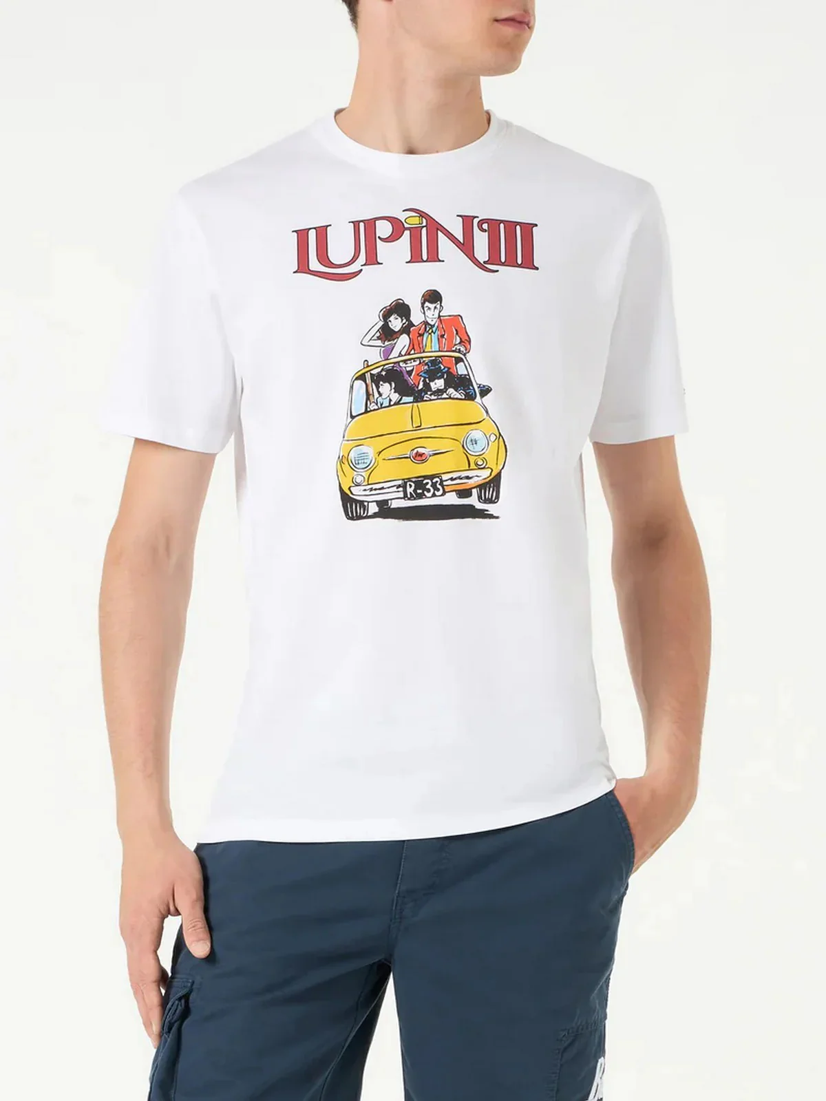 MC2 SAINT BARTH T-shirt Uomo  TSHIRT MAN 05385H LUPIN CAR 01N - Image 2
