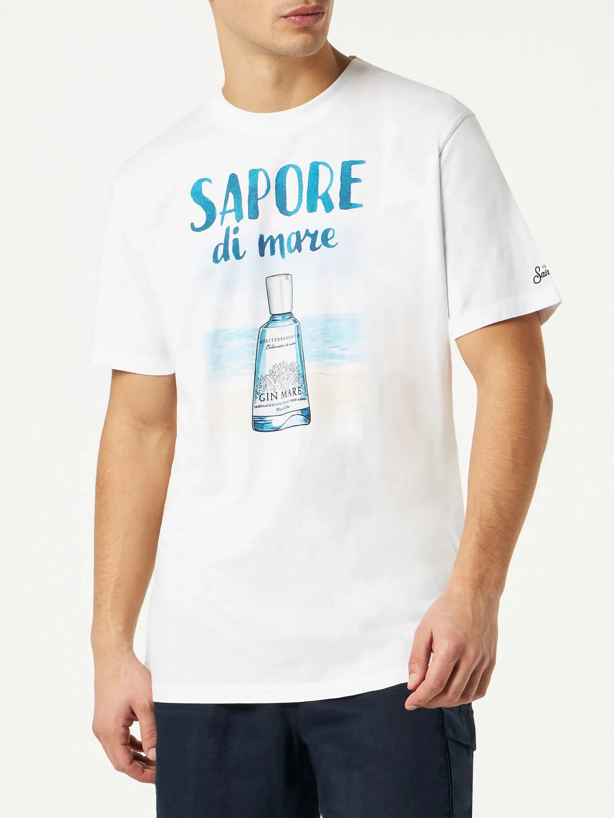 MC2 SAINT BARTH T-shirt Uomo  TSHIRT MAN 05440H Bianco - Image 2