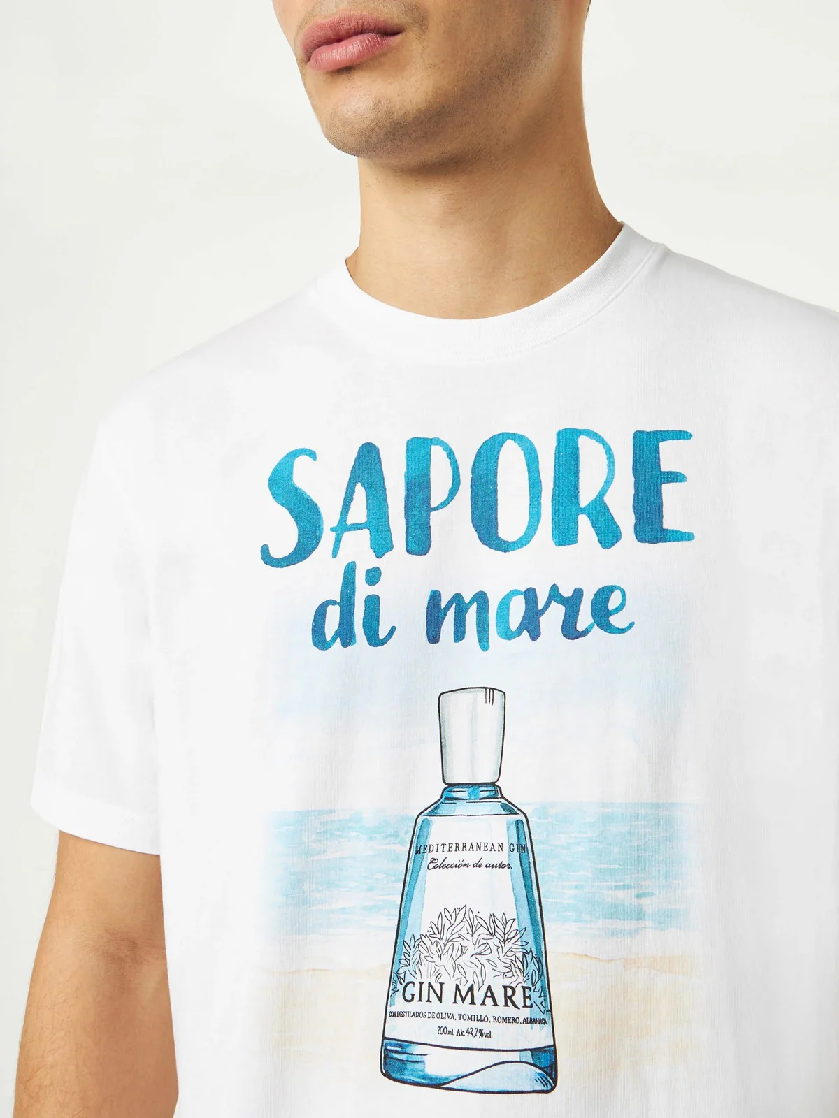 MC2 SAINT BARTH T-shirt Uomo  TSHIRT MAN 05440H Bianco - Image 3