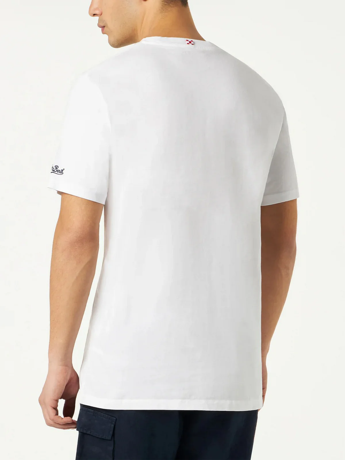 MC2 SAINT BARTH T-shirt Uomo  TSHIRT MAN 05440H Bianco - Image 4