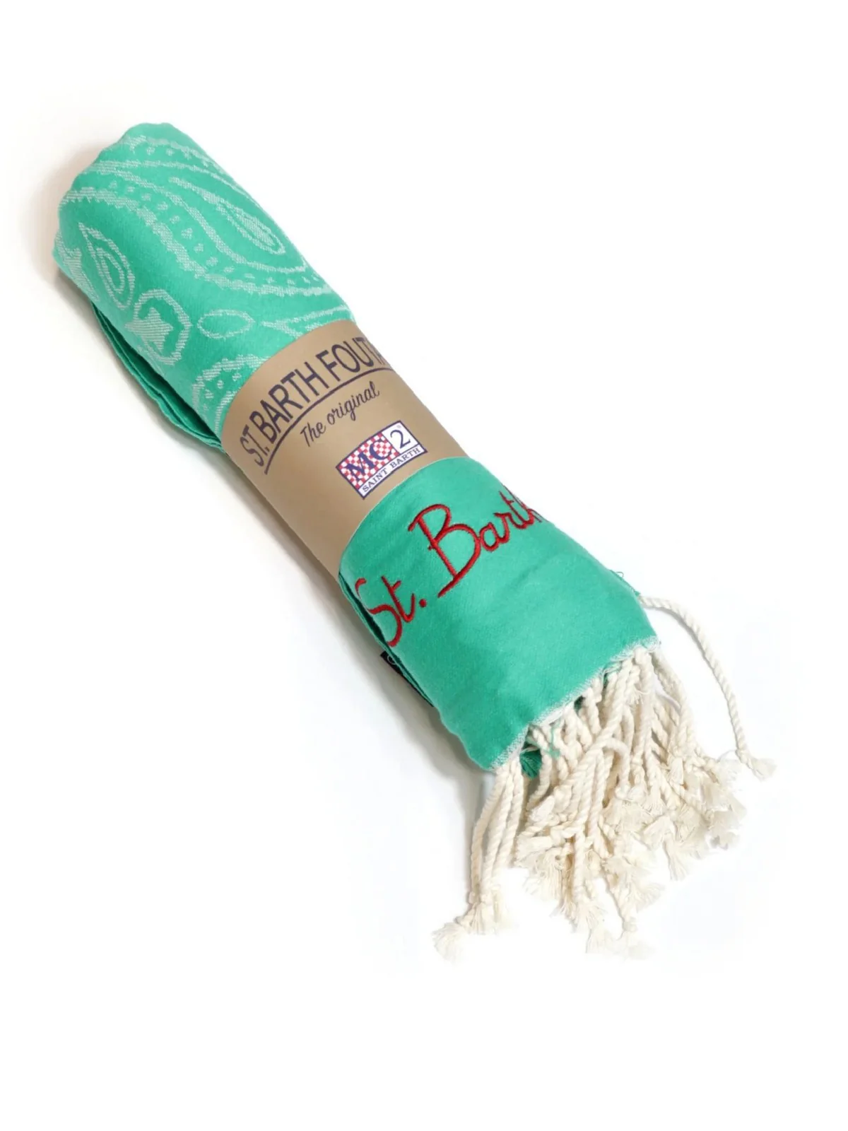 MC2 SAINT BARTH Telo mare Donna FOUTAS J N 02260F Verde - Image 3